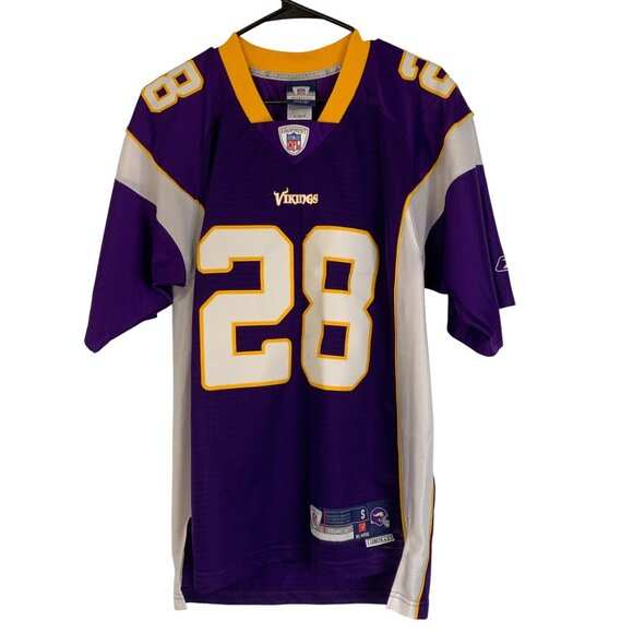 Reebok NFL Minnesota Vikings Adrian Peterson #28 Jersey Size Small Sewn - Picture 2 of 7